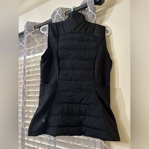 Black Lululemon Down For It All Vest